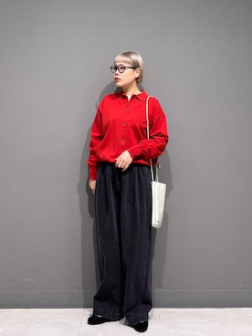 「RODE SKO（ロデスコ）のアイテム」を使った、louisさん（レディース・153cm）の冬コーディネート