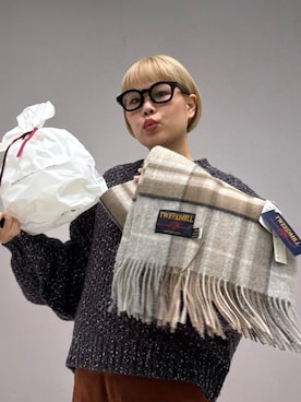 「アイテム（ファッション雑貨）」を使った、louisさん（レディース・153cm・30代）の秋コーディネート