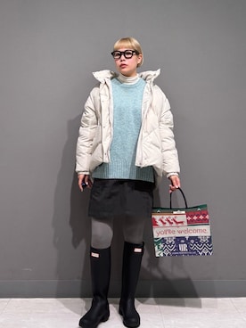 「アイテム（レッグウェア）」を使った、louisさん（レディース・153cm・30代）の秋コーディネート