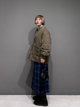 「アイテム（ブルゾン）」を使った、louisさん（レディース・153cm・30代）の秋コーディネート