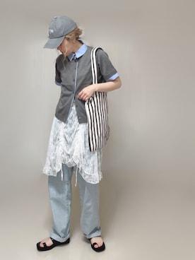 Ⓜ︎さん(レディース・152cm)の夏コーディネート