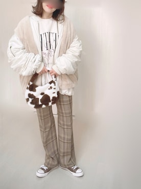 Ⓜ︎さん（レディース・152cm）の冬コーディネート