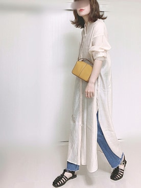 「sakishimatokyo」｜「アイテム（パンツ）」を使った、Ⓜ︎さん（レディース・152cm）の夏コーディネート