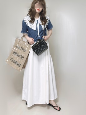 Ⓜ︎さん（レディース・152cm）の春コーディネート