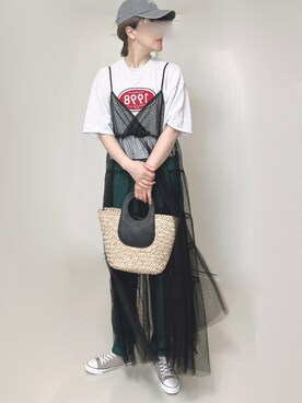 Ⓜ︎さん（レディース・152cm）の夏コーディネート