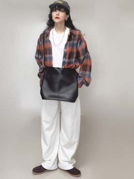 「United Athle（ユナイテッドアスレ）のアイテム」を使った、Ⓜ︎さん（レディース・152cm）の春コーディネート