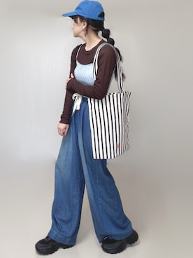 Ⓜ︎さん(レディース・152cm)の春コーディネート