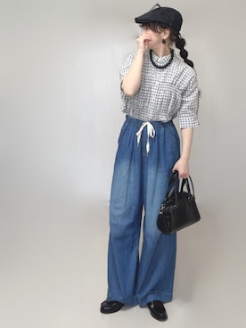 Ⓜ︎さん(レディース・152cm)の春コーディネート