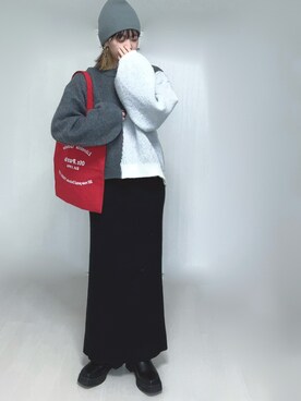 「Fabby fabby」｜Ⓜ︎さん（レディース・152cm）の冬コーディネート