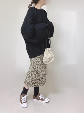 Ⓜ︎さん(レディース・152cm)の冬コーディネート