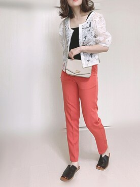 「LUREM（ルアム）のアイテム」を使った、Ⓜ︎さん（レディース・152cm）の夏コーディネート