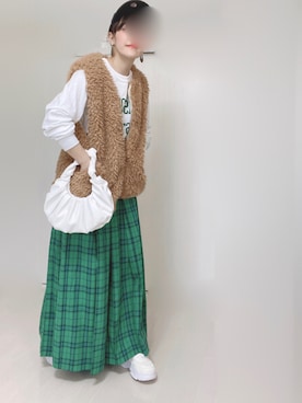 「emi+（エミプラス）のアイテム（その他アウター）」を使った、Ⓜ︎さん（レディース・152cm）の夏コーディネート