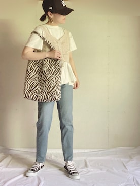 Ⓜ︎さん（レディース・152cm）の夏コーディネート