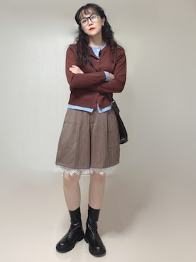 Ⓜ︎さん(レディース・152cm)の秋コーディネート
