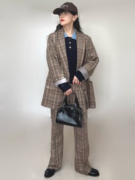 Ⓜ︎さん（レディース・152cm）の冬コーディネート