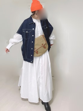 「Alite cloth（アリーテクロス）のアイテム」を使った、Ⓜ︎さん（レディース・152cm）の秋コーディネート