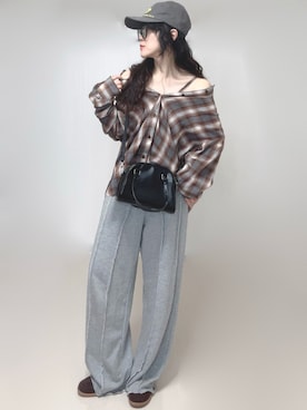 「SpRay（スプレイ）のアイテム」を使った、Ⓜ︎さん（レディース・152cm）の春コーディネート