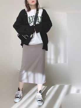 Ⓜ︎さん(レディース・152cm)の冬コーディネート