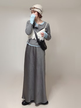 Ⓜ︎さん（レディース・152cm）の秋コーディネート