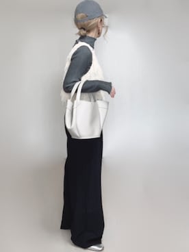 「アイテム（パンプス）」を使った、Ⓜ︎さん（レディース・152cm）の秋コーディネート