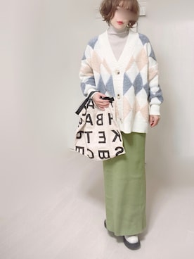 Ⓜ︎さん（レディース・152cm）の冬コーディネート