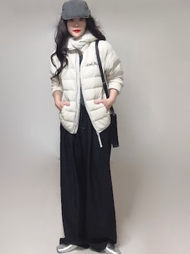 「アイテム（パンプス）」を使った、Ⓜ︎さん（レディース・152cm）の秋コーディネート