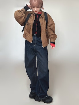 Ⓜ︎さん（レディース・152cm）の冬コーディネート