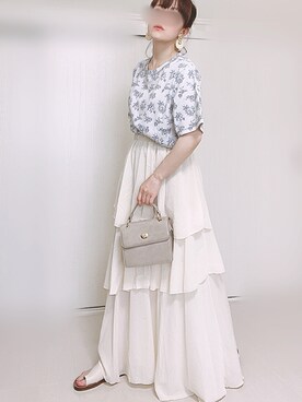 「sakishimatokyo」｜「アイテム（アクセサリー）」を使った、Ⓜ︎さん（レディース・152cm）の夏コーディネート