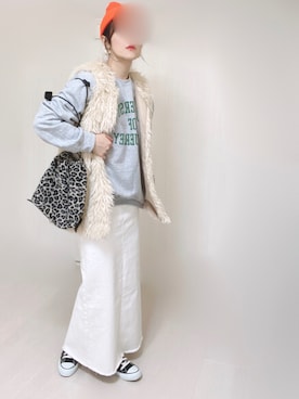 「Alite cloth（アリーテクロス）のアイテム」を使った、Ⓜ︎さん（レディース・152cm）の秋コーディネート