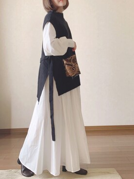 「sakishimatokyo」｜「アイテム（ブーツ）」を使った、Ⓜ︎さん（レディース・152cm）の秋コーディネート