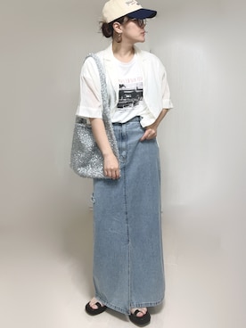 Ⓜ︎さん（レディース・152cm）の夏コーディネート