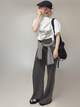 Ⓜ︎さん(レディース・152cm)の春コーディネート