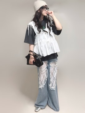 Ⓜ︎さん(レディース・152cm)の夏コーディネート