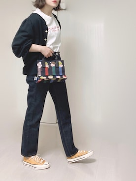 「zozoデニム」｜Ⓜ︎さん（レディース・152cm）の夏コーディネート