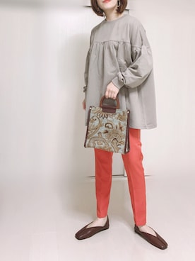 Ⓜ︎さん（レディース・152cm）の秋コーディネート