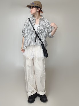 Ⓜ︎さん（レディース・152cm）の夏コーディネート
