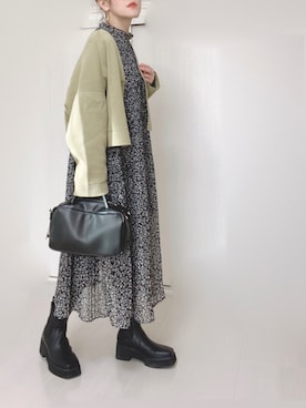 Ⓜ︎さん（レディース・152cm）の冬コーディネート