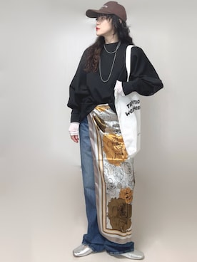 Ⓜ︎さん（レディース・152cm）の春コーディネート