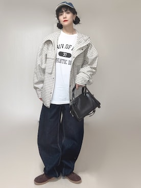 「COLONY 2139（コロニートゥーワンスリーナイン）のアイテム」を使った、Ⓜ︎さん（レディース・152cm）の春コーディネート