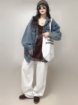 Ⓜ︎さん（レディース・152cm）の春コーディネート