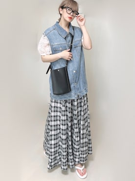 Ⓜ︎さん（レディース・152cm）の夏コーディネート