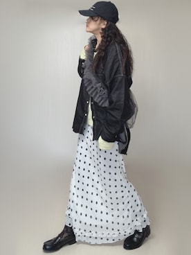Ⓜ︎さん(レディース・152cm)の春コーディネート