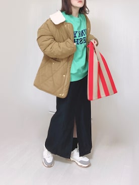 「Chillfar（チルファー）のアイテム（ジャケット/アウター）」を使った、Ⓜ︎さん（レディース・152cm）の秋コーディネート