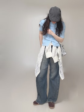 Ⓜ︎さん(レディース・152cm)の夏コーディネート