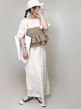 Ⓜ︎さん（レディース・152cm）の夏コーディネート