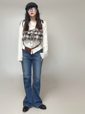 Ⓜ︎さん(レディース・152cm)の秋コーディネート