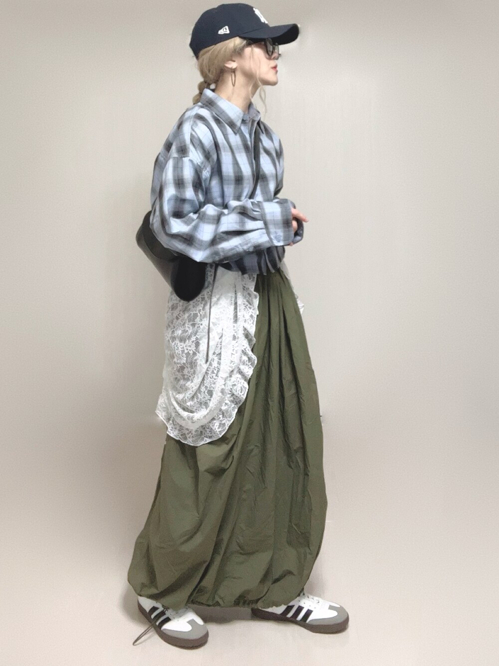 トップス K LOWRYS FARM（ローリーズファーム）の「オンブレチェックシャツ 289026
