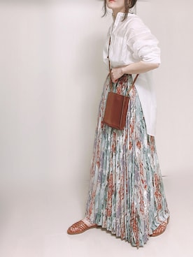 「EMMA（EMMA CLOTHES）（エマ）のアイテム」を使った、Ⓜ︎さん（レディース・152cm）の夏コーディネート