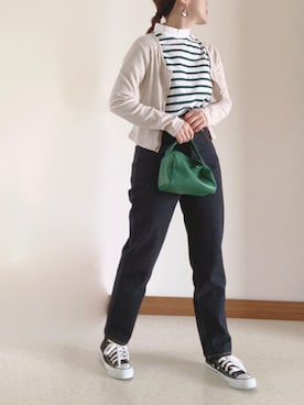 「zozoデニム」｜Ⓜ︎さん（レディース・152cm）の春コーディネート