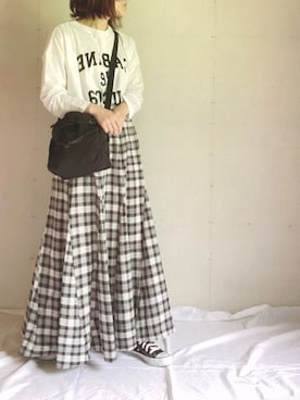Ⓜ︎さん(レディース・152cm)の夏コーディネート
